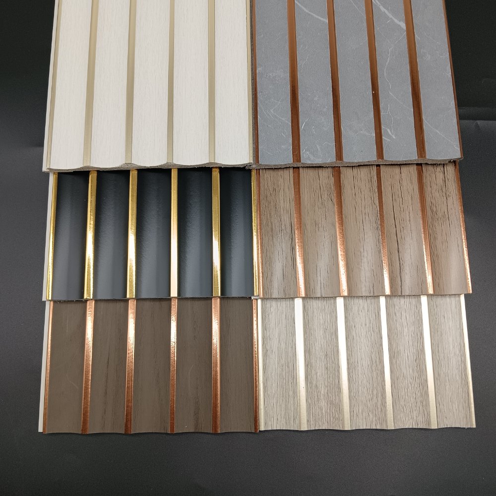 fluted wall panel PS Fluted Wall Panel with Metal Inlay