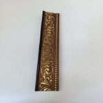 frame PS Antique Wood Grain Gold Molding, European Scroll Pattern Oil Painting Frame Trim