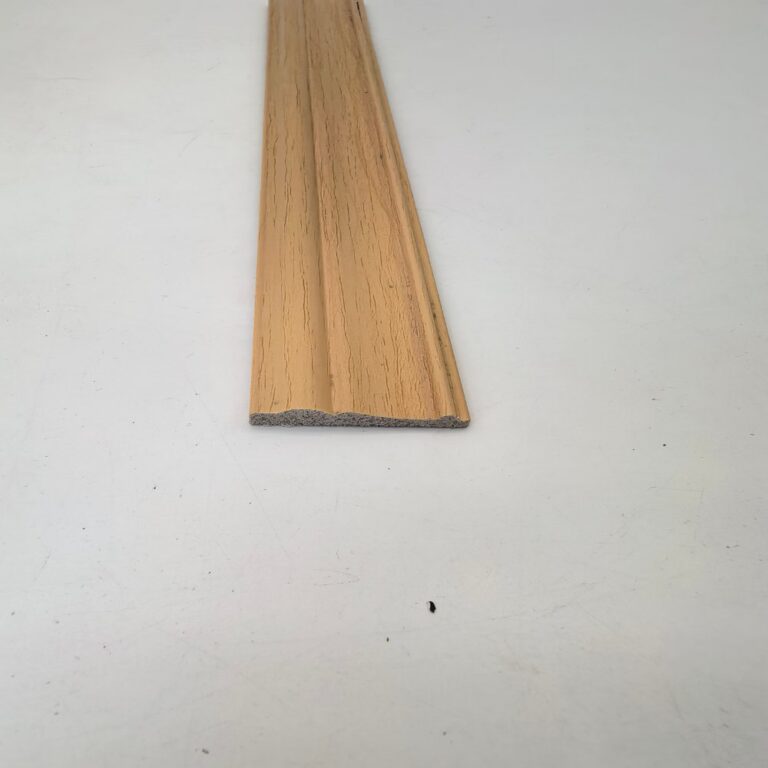 decor line PS Double Curved Groove Wood Grain Molding, Simple Frame & Wall Trim