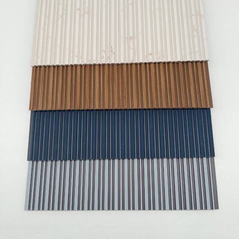 fluted wall panel Wide Size PS Fine Fluted Wall Panel, 30cm Narrow Groove Slat Board