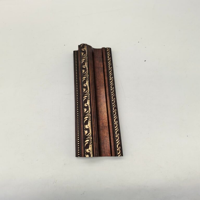 decor line PS Vintage Carved Picture Frame Molding, Antique Gold Gilded Decorative Trim